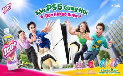 Chai Ice+ khuấy đảo cả mùa hè: Hội bạn trẻ “vỡ òa” khi PS5, Nintendo chính thức về tay!