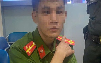 Giả công an vào sân bay Đà Nẵng để phân luồng xe