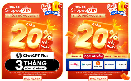 ShopeeVIP giờ “VIP” hơn với 3 tháng miễn phí sử dụng ChatGPT Plus từ 8/8