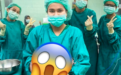 Người phụ nữ suýt mất mạng vì “bụng mỡ” hóa ra là… khối u buồng trứng nặng 7,7kg.