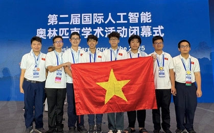 8 học sinh Việt Nam giành 7 huy chương Olympic AI quốc tế