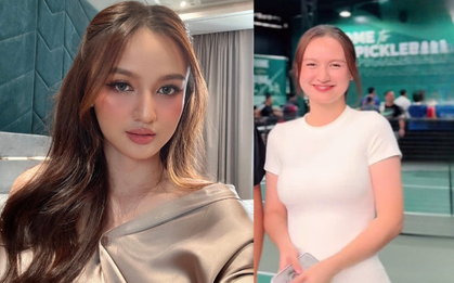 Hot girl Cần Thơ được mẹ chồng xây tặng sân pickleball, hiếm hoi lộ diện hậu sinh quý tử