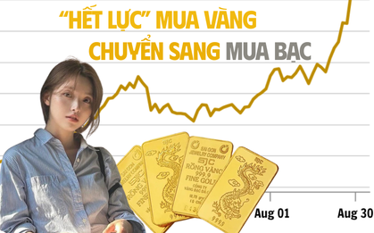 Đuối sức vì giá vàng tăng phi mã, nhiều người quay xe sang mua bạc: Đừng vội xuống tiền khi chưa biết 3 điều này!