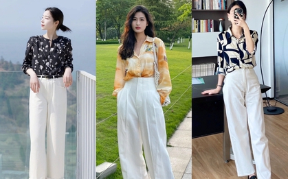 Phụ nữ 40+ nên có ít nhất một chiếc quần trắng: Bí quyết mặc đẹp, thanh lịch mà không gò bó