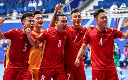 Tuyển futsal Việt Nam đạt cột mốc lịch sử, lần đầu lên hạng 26 thế giới