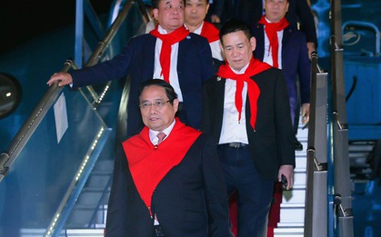 Thủ tướng Phạm Minh Chính về tới Hà Nội, kết thúc tốt đẹp chuyến công tác tại Trung Quốc