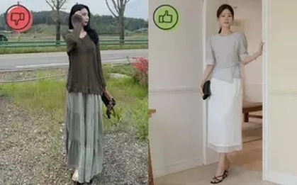 Top 3 mẫu chân váy nàng có chiều cao khiêm tốn cần tránh xa