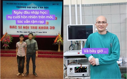 9 năm khắc nghiệt của một bác sĩ nội trú: Vẻ đẹp trí tuệ... cần gì tóc!