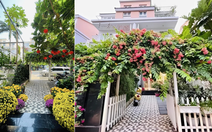 Nữ diễn viên Mưa Đỏ: Trong phim đau khổ khóc cạn nước mắt, ngoài đời sống chill với cơ ngơi 4 tầng phủ kín hoa!