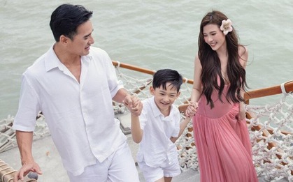 Con trai 7 tuổi của Lương Thế Thành, ngoại hình sao y "bản chính", thuyết trình tiếng Anh - Việt đều thuần thục