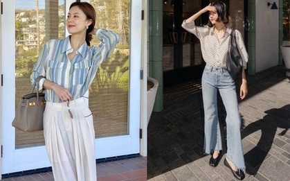 Áo sơ mi mùa thu năm nay quá đẹp, chị em sẽ muốn sắm 4 kiểu siêu sang và hack tuổi