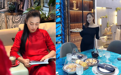 Nữ diễn viên là “phu nhân chủ tịch” gia tài tỷ đô, ở biệt thự đẹp như khu nghỉ dưỡng, mẹ 2 con cực đẹp