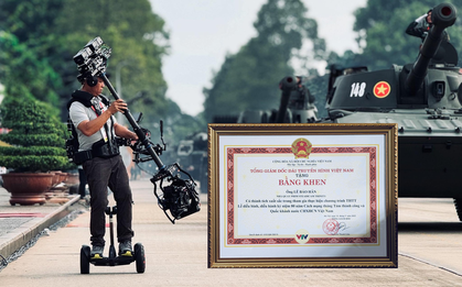 Steadihan Lê Bảo Hân được VTV trao bằng khen sau A80: Nói đúng 5 chữ quá oách