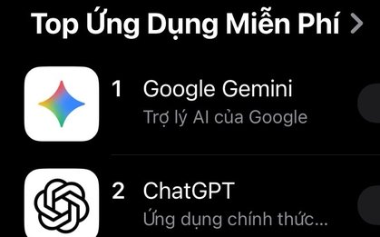 Gemini của Google vượt ChatGPT, trở công cụ AI hot nhất nhờ một thứ
