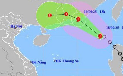 Áp thấp nhiệt đới mạnh lên bão số 8 - Bão Mitag, có đổ bộ vào nước ta?