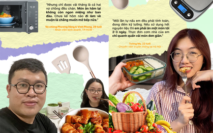 Kết hợp tự nấu ăn và đặt đồ ăn qua app, giới trẻ tìm cách tối ưu thời gian và không bỏ bữa