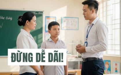 Đoạn đối đáp giữa thầy giáo ở Hà Nội và một bà mẹ khiến nhiều phụ huynh giật mình: Hoá ra mọi thứ chỉ là CÁI CỚ!