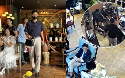 Thông tin mới nhất vụ "tổng tài" ra hiệu đánh nhân viên quán cà phê ở Hà Nội