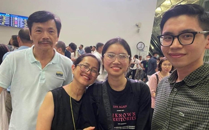 Hai con của NSND Trung Anh: Con trai làm IT, con gái nhận học bổng tiến sĩ ở Mỹ