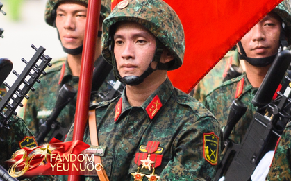 Lê Hoàng Hiệp đổ mổ hôi, tập trung cao độ tạo nên khoảnh khắc để đời ngày 2/9