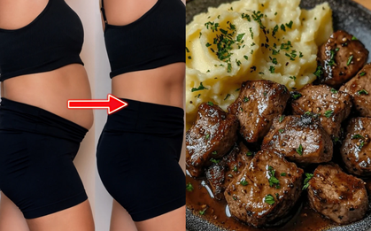 Một phụ nữ giảm thành công 20kg chỉ nhờ đảo thứ tự đĩa đồ ăn