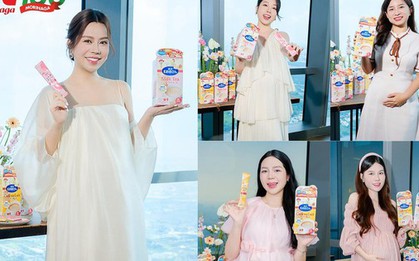 Morinaga quá đã: Sữa bầu phiên bản hương cafe và trà sữa chuẩn gu mẹ bầu