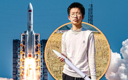 Chàng trai 18 tuổi tự chế tên lửa từ phân bón và ống nhựa, nay trúng tuyển trường hàng không vũ trụ top đầu Trung Quốc