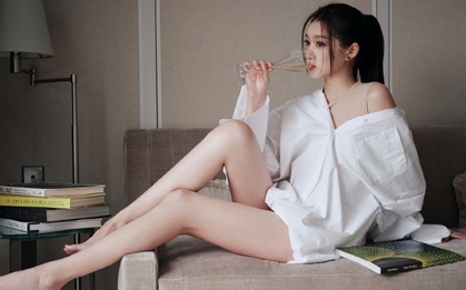 Quan Hiểu Đồng chân dài 1m10 "một bước có cả thế giới": Các cô gái ở Việt Nam sở hữu quý tướng này đều giàu