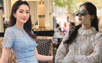 Là dâu hào môn nhưng HH Đặng Thu Thảo rất chăm diện lại đồ cũ