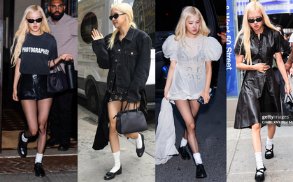 Quá mê kiểu "giàu thầm lặng" của Rosé trên đất Mỹ