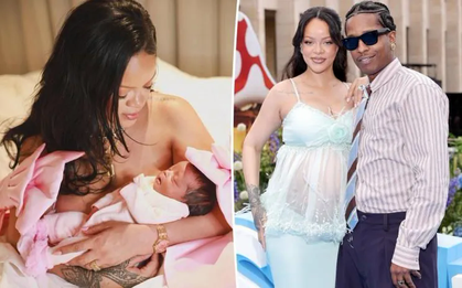 Rihanna hạ sinh con gái