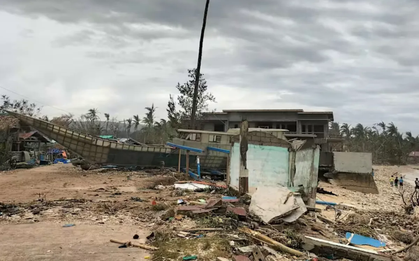 Philippines đóng cửa trường học, hủy nhiều chuyến bay do bão Bualoi