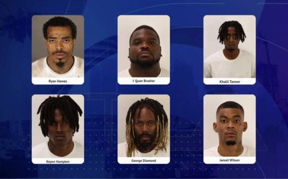 Mỹ: Bắt 6 nghi phạm trong loạt vụ cướp 12 tiệm vàng tại California