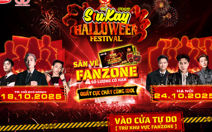Nhập Hội Bắt Ớt Ma, săn vé fanzone quyền lực tại SiuKay Halloween Festival 2025