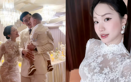 Hậu trường chụp ảnh kỷ niệm 2 năm ngày cưới Văn Hậu, Doãn Hải My còn xinh hơn cả lúc làm cô dâu