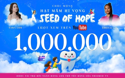 "Hạt Mầm Hy Vọng” của Shontelle cán mốc 1 triệu view, thông điệp gia đình chạm đến trái tim