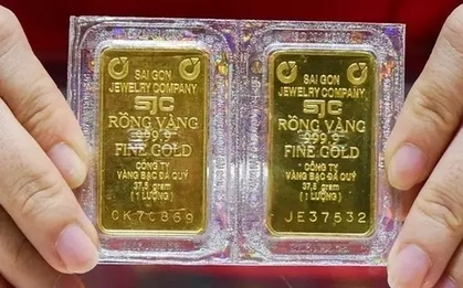 Giá vàng SJC bật tăng mạnh