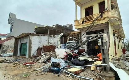 114 người thương vong, mất tích do bão số 10