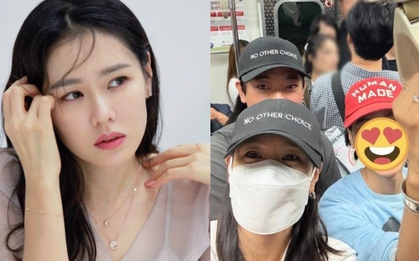 Son Ye Jin cũng có ngày đi tàu điện ngầm, nghèo đến thế này rồi sao?