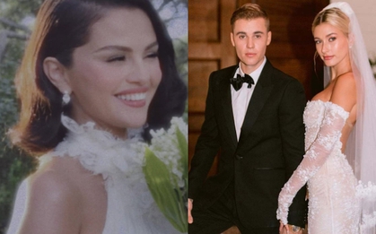 Selena Gomez ám ảnh vợ chồng Justin Bieber đến thế này sao: Ngày trọng đại cũng cố bắt chước, lợi dụng tình cũ?
