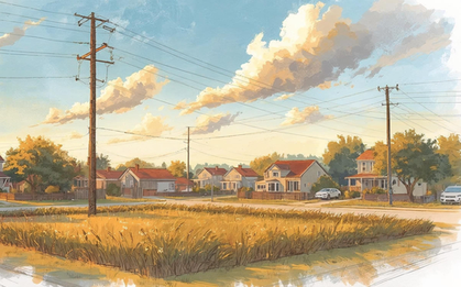 Rao bán lô đất đẹp cả năm vẫn ế, khách đến xem ép giá chỉ vì cột điện chắn trước mặt