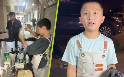 Cậu bé 11 tuổi mở quán trà sữa, bỏ túi gần 15 triệu đồng/tháng, được khen là thần đồng kinh doanh - Ngó bảng điểm còn bất ngờ hơn!