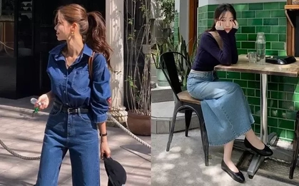 Xu hướng đồ denim mùa thu 2025 quá đẹp, chị em phải có 4 item này để sành điệu vượt bậc