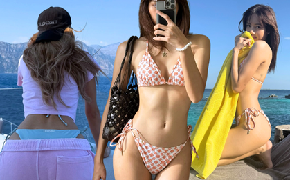 Lisa chuẩn bị bán bikini?