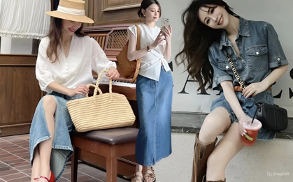 Vì sao váy denim lại là món đồ nên sắm? Câu trả lời gói gọn trong 2 chữ "hack tuổi"