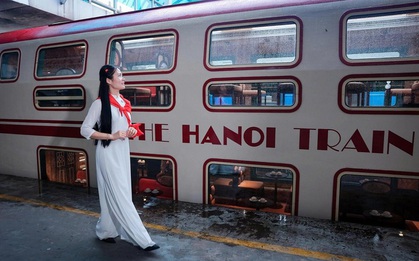 Đoàn tàu du lịch "Hà Nội 5 Cửa Ô" chính thức vận hành từ hôm nay