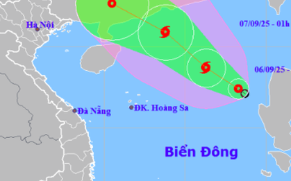 Áp thấp nhiệt đới giật cấp 8 trên Biển Đông, tiếp tục mạnh lên thành bão có vào nước ta?