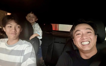 Subeo cuối tuần thư giãn cùng bố bên sân golf: Chuẩn thiếu gia nhà hào môn đây rồi