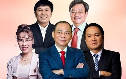 Sau 1 tuần, tài sản 20 người giàu nhất TTCK Việt Nam 'bay' mất 6.900 tỷ, vợ chồng tỷ phú Trần Đình Long ngược dòng tăng mạnh nhất