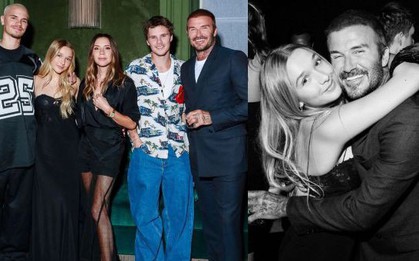 Tiểu thư tài phiệt Harper Beckham chiếm spotlight ở tiệc sinh nhật xa hoa của anh hai, anh cả Brooklyn vẫn “cạch mặt” gia đình